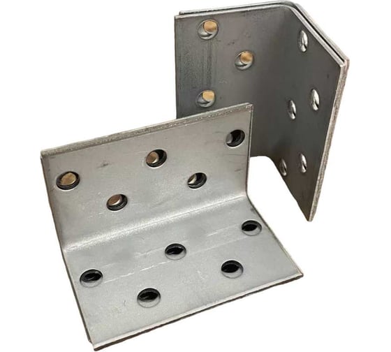 Изображение товара Крепежный равносторонний уголок 23 Болта 30x30x50 ОЦ, 10 шт. B93030050234399