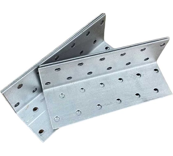 Изображение товара Крепежный равносторонний уголок 23 Болта 40x40x120 ОЦ, 10 шт. B93040120235099