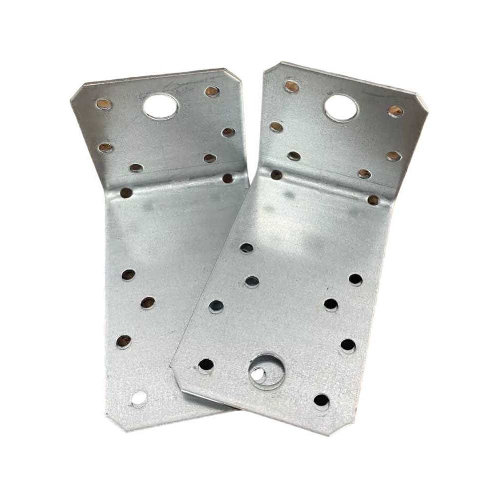 Изображение товара Крепежный асимметричный уголок 23 БОЛТА 90x50x55 ОЦ, 10 шт.