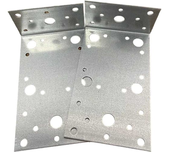 Изображение товара Крепежный асимметричный уголок 23 БОЛТА 155x55x90 ОЦ, 4 шт. B97015555231499