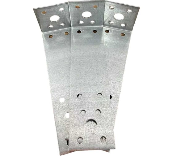 Изображение товара Крепежный асимметричный уголок 23 БОЛТА 140x40x40 ОЦ, 4 шт. B97014040231099