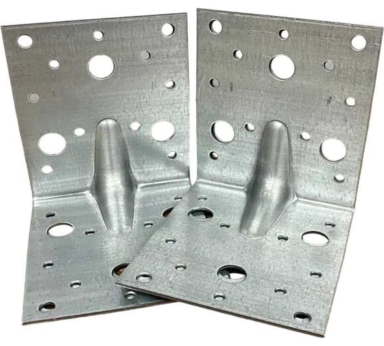 Изображение товара Крепежный уголок усиленный 23 Болта 105x105x90 ОЦ, 4 шт. B94010590231599