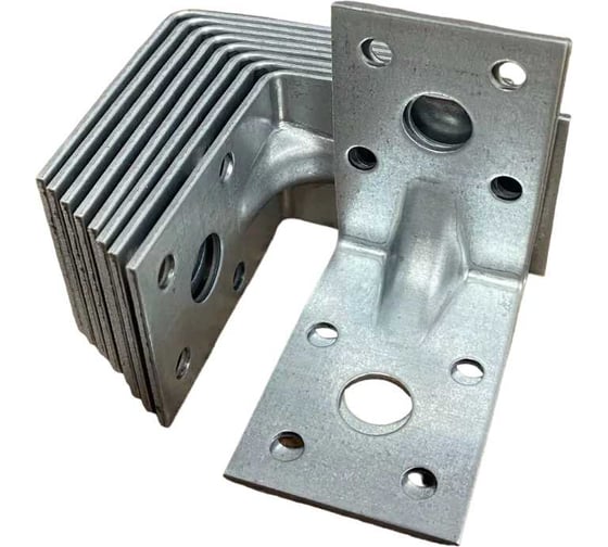 Изображение товара Крепежный уголок усиленный 23 Болта 50x50x35 ОЦ, 10 шт. B94005035234099