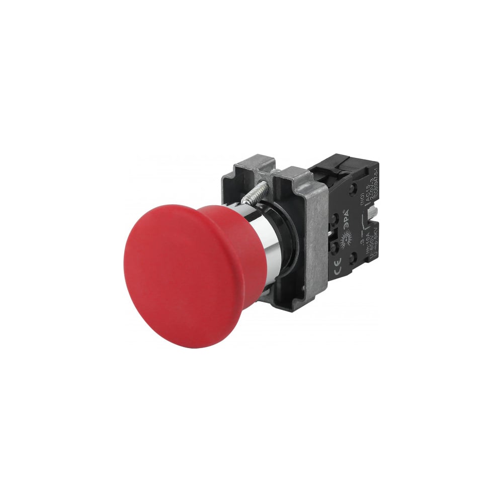 Кнопка управления ЭРА кнопка управления chint 574863 d40мм с фиксацией ip40 без подсветки красный