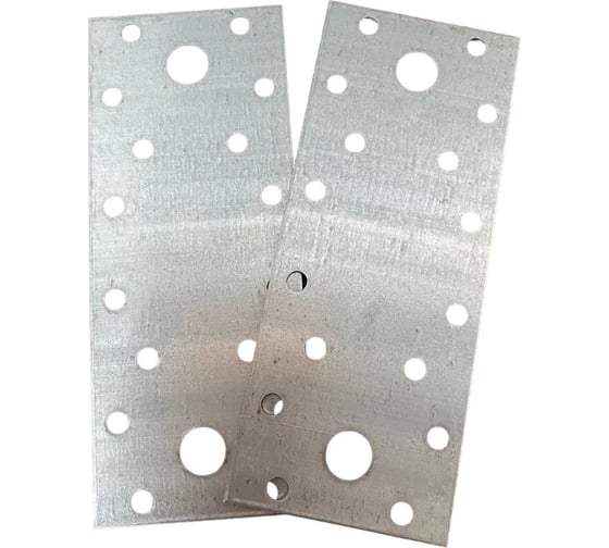 Изображение товара Пластина крепежная соединительная 23 Болта 140x55 ОЦ, 4 шт. B9A014055233099