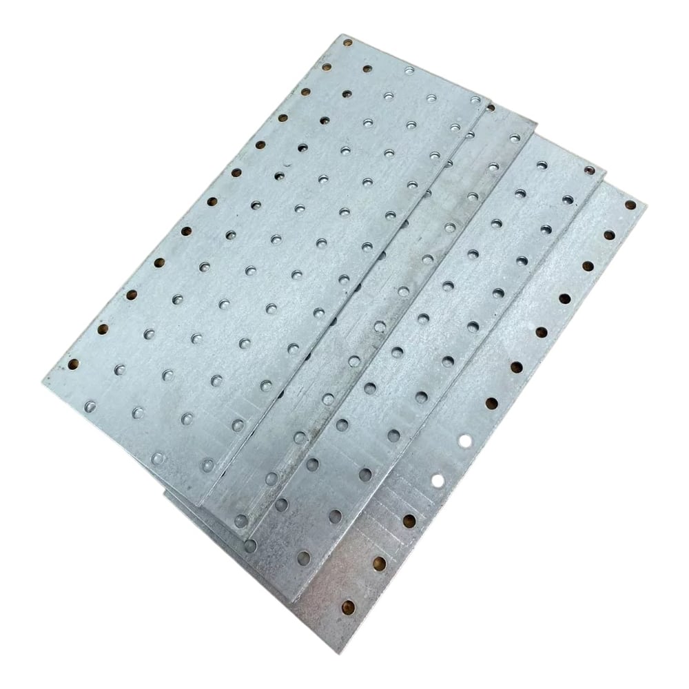 Изображение товара Пластина крепёжная соединительная 23 Болта 100x240 ОЦ 4 шт.