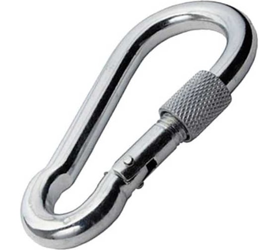 Изображение товара Карабин c фиксатором 23 БОЛТА 5 мм ОЦ DIN5299D, 10 шт. B63300500034707