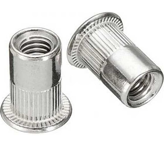 Изображение товара Заклепка резьбовая 23 БОЛТА М8x1,25x18 потайной бортик, 50 шт зрп8ф50