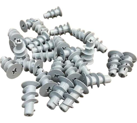 Изображение товара Дюбель пластик ДРИВА 23 БОЛТА 15x23, 50 шт AGB3015023P4099ф50