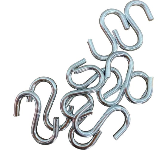 Изображение товара Крючок S-образный 23 Болта М5, 10 шт. кс5ф