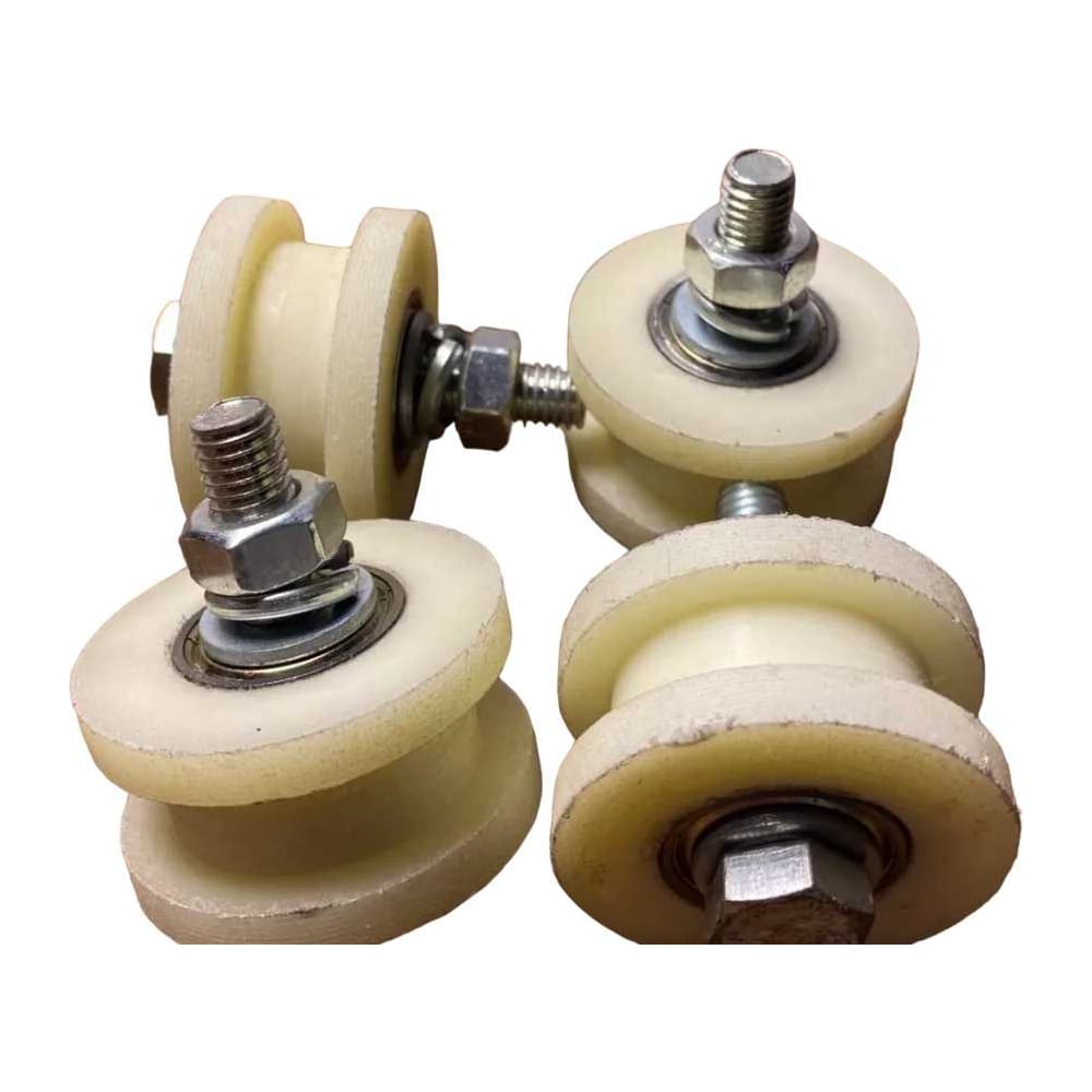 Изображение товара Ролик для ворот 23 Болта d 40 мм капролон 4 шт монтаж легкий