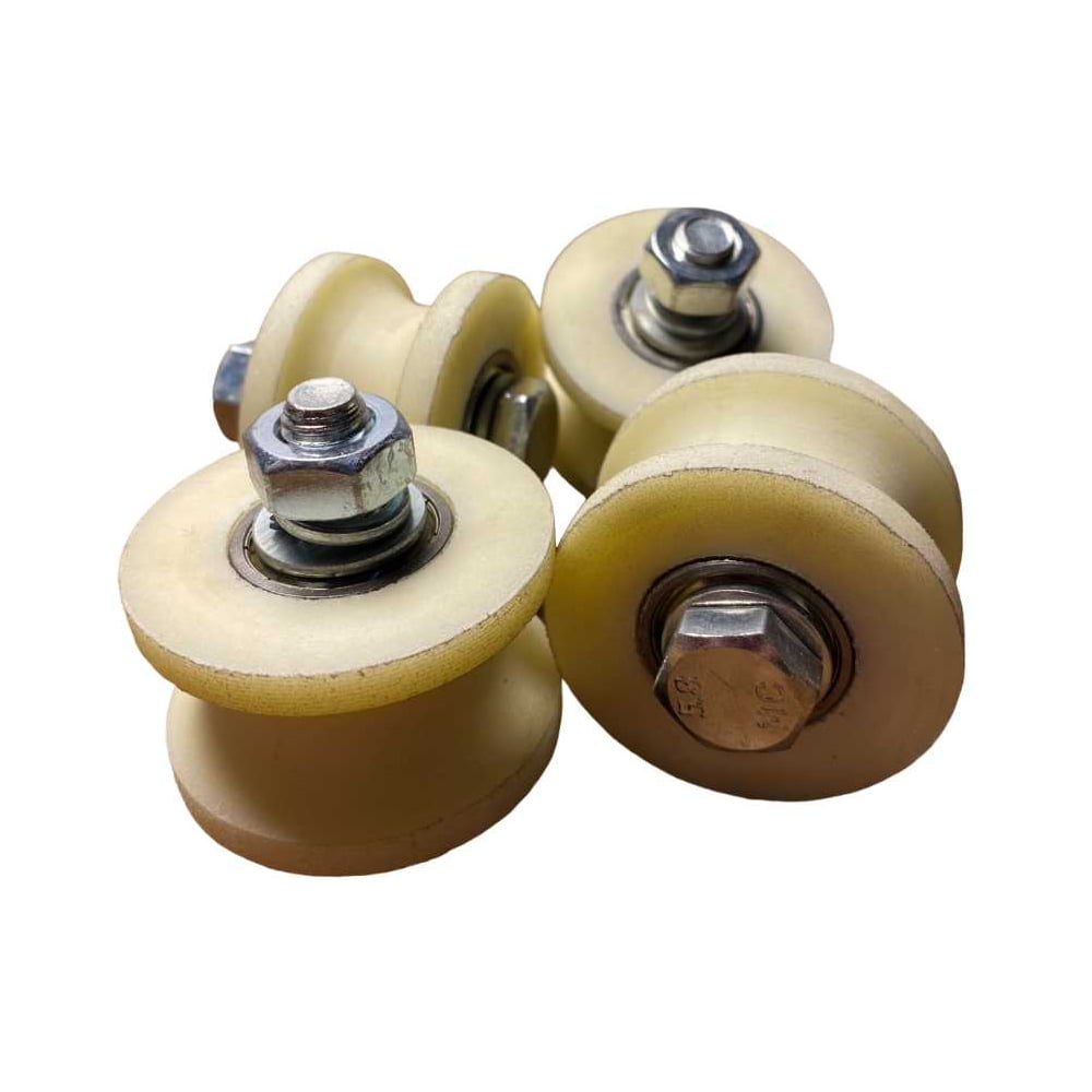 Изображение товара Ролик 23 Болта d 50 мм для труб 1/2 дюйма капролон 4 шт