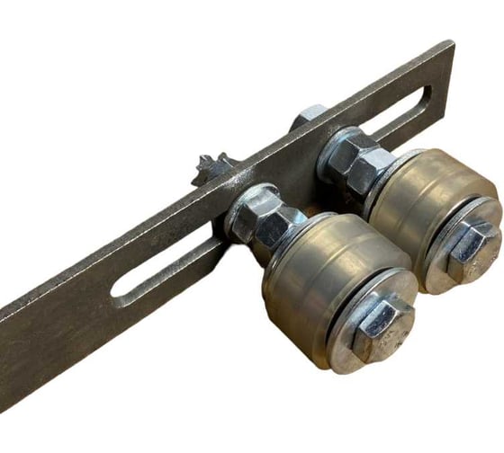 Изображение товара Комплект верхних поддерж.роликов на пластине 23 Болта d 45 мм 2шт. 1103