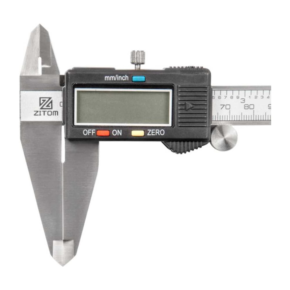 Изображение товара Цифровой штангенциркуль ZITOM 200 мм 0,01 мм класс точности 1 кейс