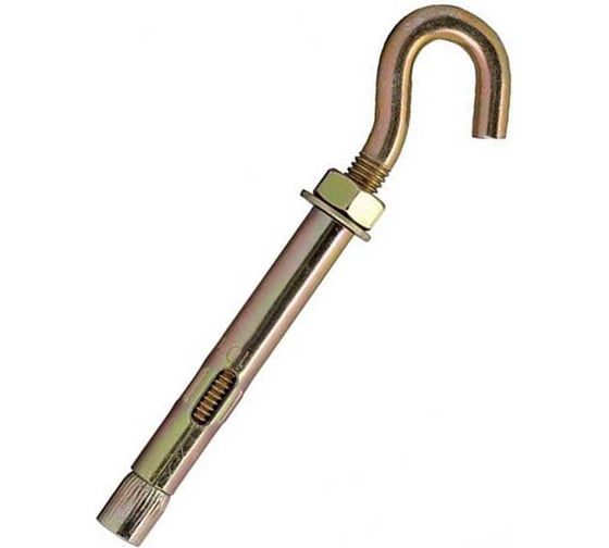 Изображение товара Анкерный болт с крюком 23 Болта 8x80 мм, 5 шт. B18000808065507