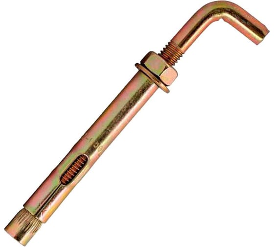 Изображение товара Анкерный болт с Г-образным крюком 23 Болта 10x120 мм, 5 шт. B1B001012061007