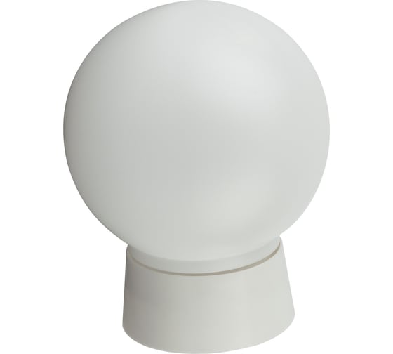 Изображение товара Светильник ЭРА НБП 0160004 Гранат полиэтилен, IP20, E27, max 60Вт, D150, шар, белый, 6/180 Б0048027