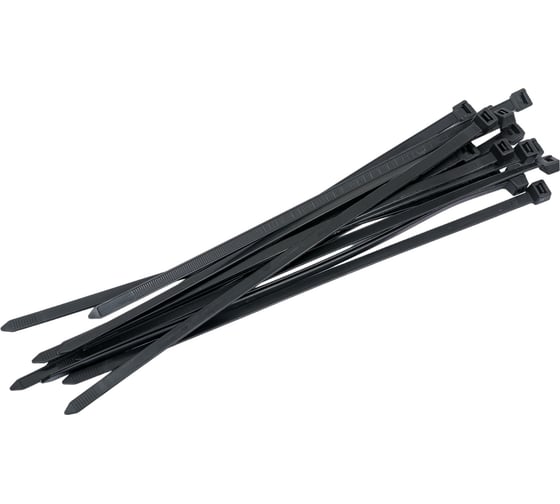 Изображение товара Стандартный хомут EKF FlexLock PROxima P6.6, ч, 7.6x300 100 шт. plc-fl-ctsb-7.6x300