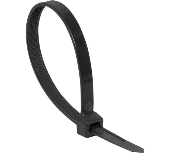 Изображение товара Хомут EKF 4,8х150 черный, нейлон 100 шт. plc-cb-4,8x150