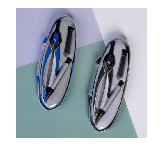 Изображение товара Готовальня HATBER GRAVITY 2 предмета с механическим карандашом 085309