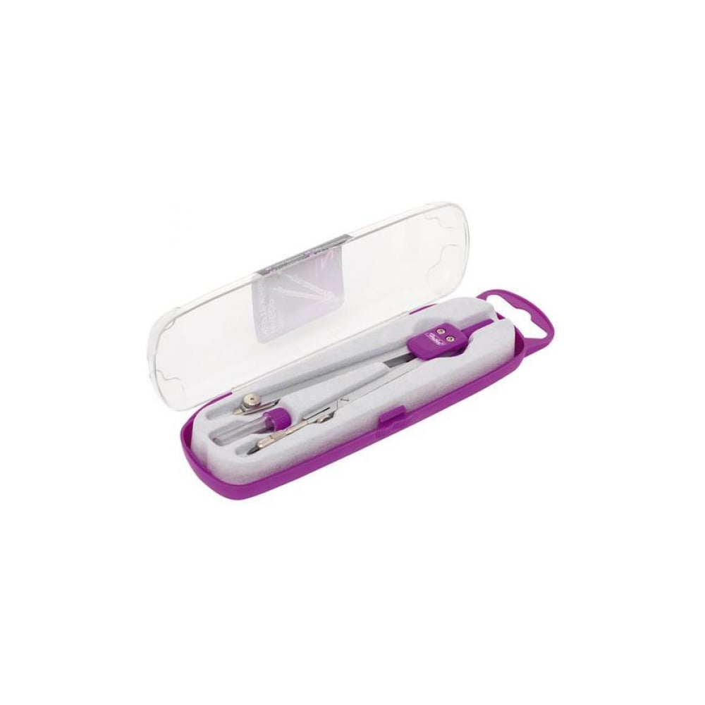 Изображение товара Готовальня HATBER 2 предмета в пластиковом пенале Ассорти