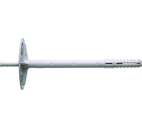 Изображение товара Дюбель для изоляции Стройметиз 10х180 гвоздь-полипропилен, 50 шт пакет 2460068