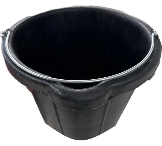 Изображение товара Ведро строительное гибкое с градуировкой DLT RUBBERBUCK 8л 2902