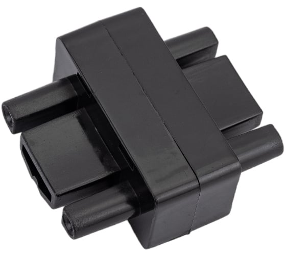 Изображение товара Коннектор шинопровода IN HOME SC-1B-TL TOP-LINE, черный, прямой 4690612029351