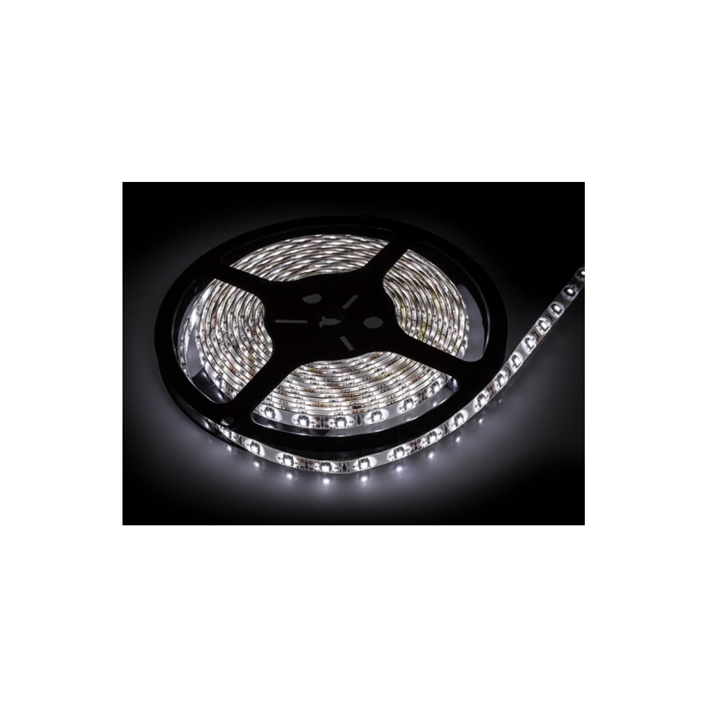 фото Светодиодная лента in home ls 35cw-60/33 60led, 4.8вт/м, 12в, ip33, холодный белый, 6000k 4690612022543