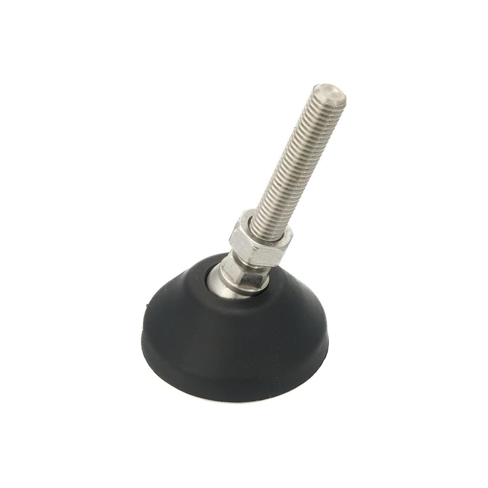 Изображение товара Регулируемая опора Алтервиа черная M8x50 до 360 кг из нержавеющей стали 2 шт.