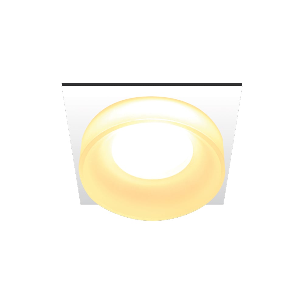 Встраиваемый точечный светильник RITTER тарелка квадратная wilmax 27х27 см песочный