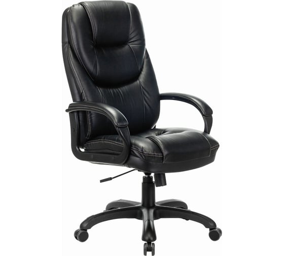 Изображение товара Кресло руководителя компьютерное рабочее офисное/для дома BRABIX Premium Nord Ex-590, экокожа, черное 532097
