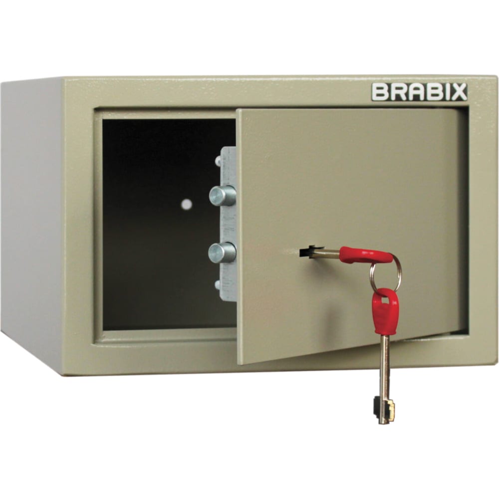 Мебельный сейф BRABIX сейф l 03 ключевой замок 23x31x25 см