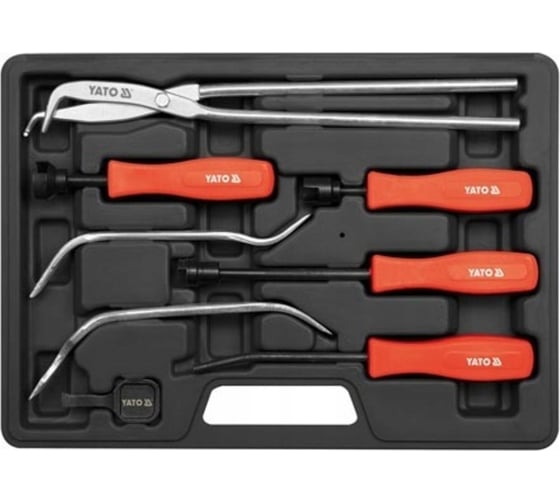 Изображение товара Комплект для замены тормозных колодок YATO 8 пр. YT-0680