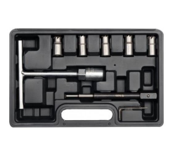 Изображение товара Комплект фрез для гнезд сопел форсунки YATO YT-17625