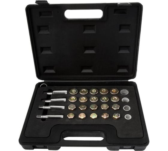 Изображение товара Набор для ремонта масляных пробок YATO, 64 предмета YT-1757