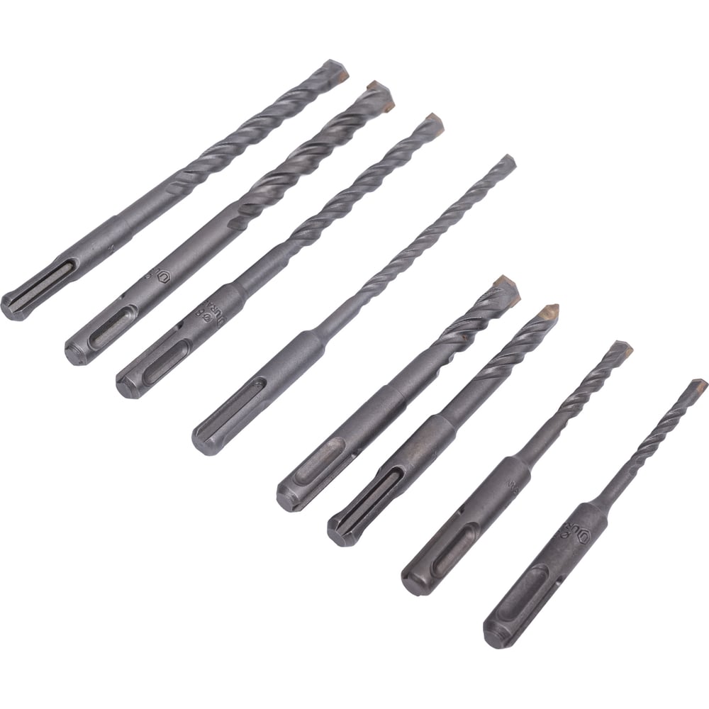 Изображение товара Набор буров по бетону Uragan SDS-plus 8 шт диаметр до 12 мм