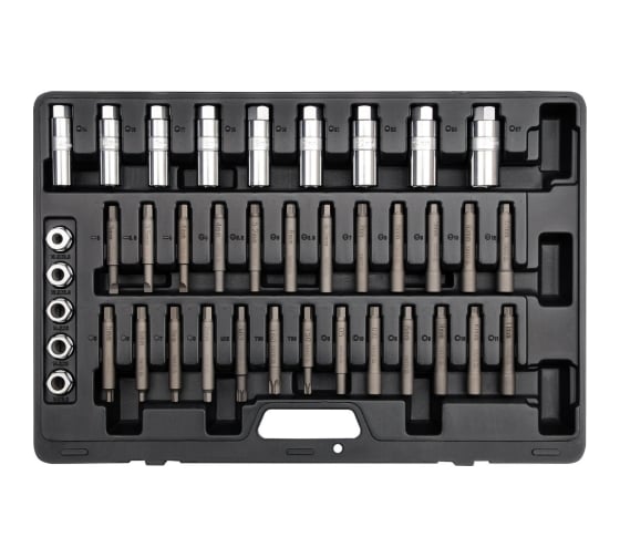 Изображение товара Набор ключей для крепления амортизатора YATO, 39 предметов YT-0628