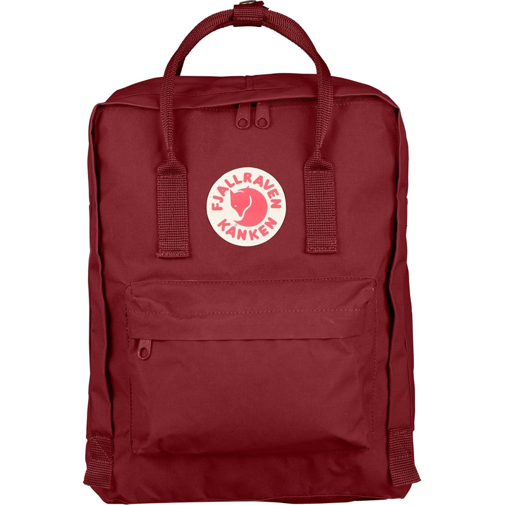 фото Рюкзак fjallraven kanken, бордовый, 27х13х38 см, 16 л, f23510-326