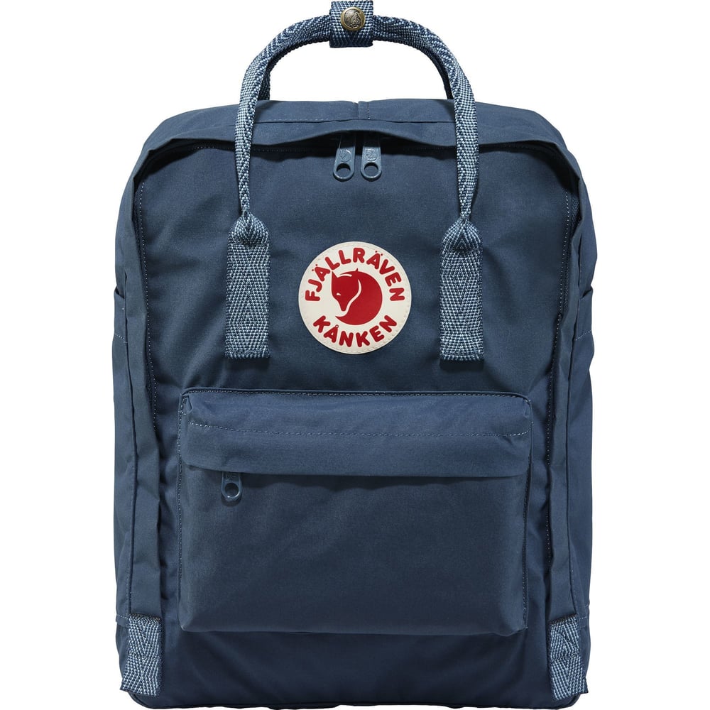 фото Рюкзак fjallraven kanken, синий, 27х13х38 см, 16 л, f23510-540-908