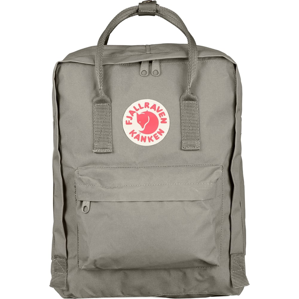 фото Рюкзак fjallraven kanken, серый, 27х13х38 см, 16 л, f23510-21