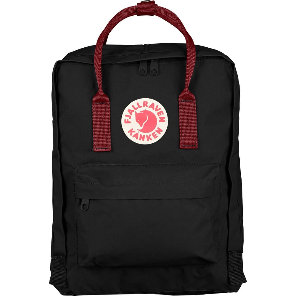 фото Рюкзак fjallraven kanken, черный, 27х13х38 см, 16 л, f23510-550-326