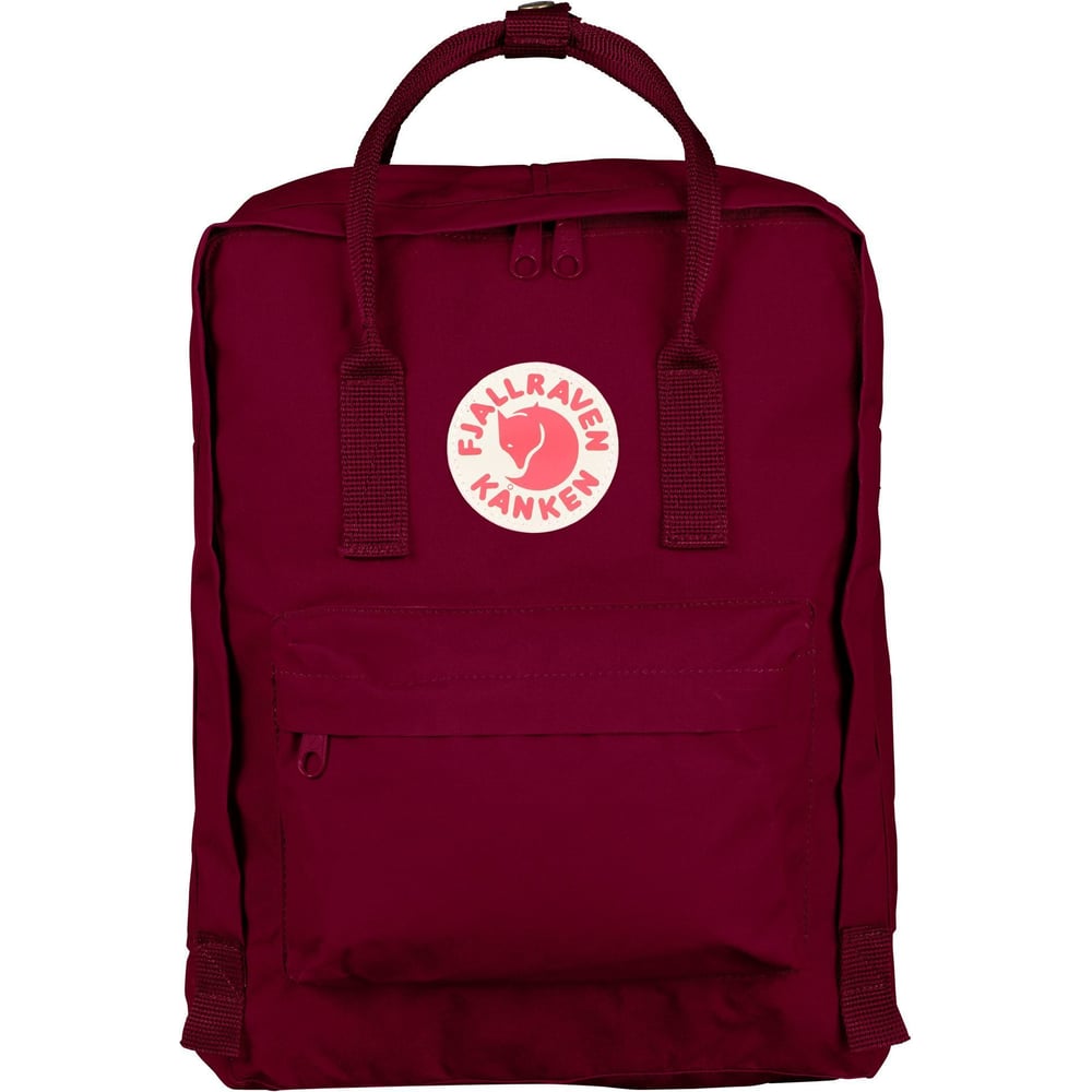 фото Рюкзак fjallraven kanken, бордовый, 27х13х38 см, 16 л, f23510-420