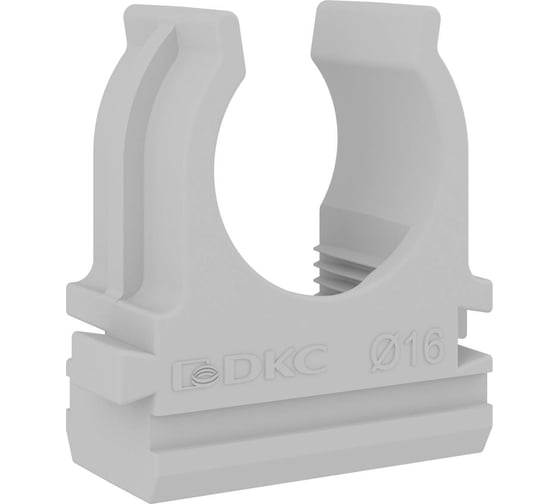 Изображение товара Держатель-клипса быстрого монтажа DKC 16 мм упак 100 шт. 51016M 51016MDIY