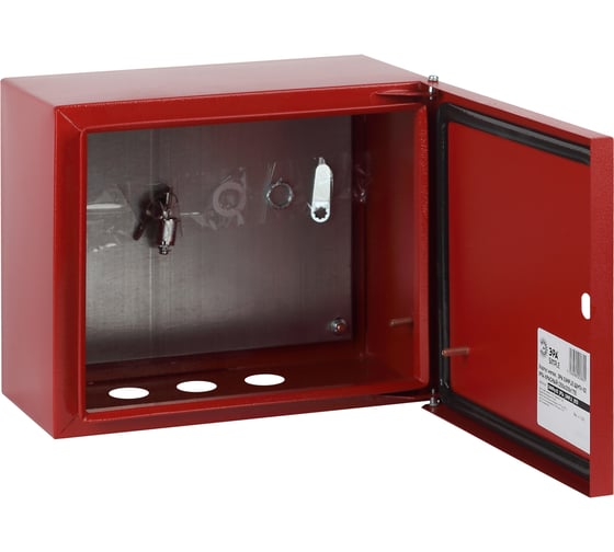 Изображение товара Щит с монтажной панелью ЭРА SIMPLE КРАСНЫЙ ЩМПг-02 IP54, 250x300x175, Б0047700