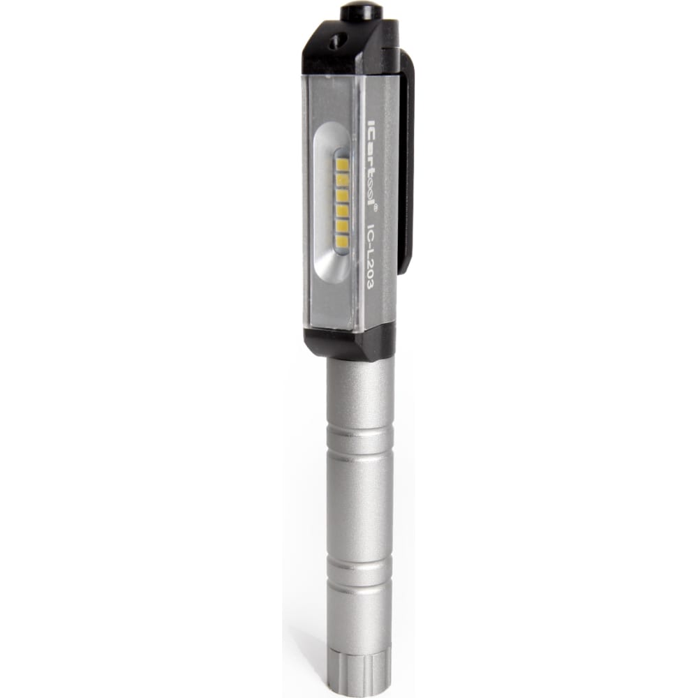Аккумуляторный светодиодный фонарь iCarTool фонарь профессиональный аккумуляторный мастер к mha w5d1 3 режима zoom 15 5 х 4 х 4 см