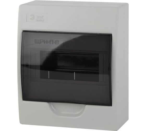 Изображение товара Бокс ЭРА SIMPLE ЩРН-П-08 без шин и монтажного комплекта, 30/120 Б0047721