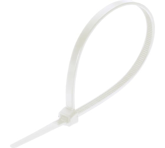 Изображение товара Нейлоновые хомуты Ultima 4.8х200 мм, белые, 100 шт, пакет 152006