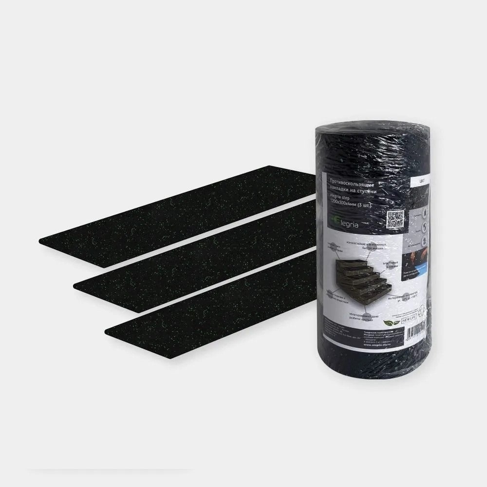 Изображение товара Противоскользящие накладки на ступени Alegria 900x250 мм 3 шт