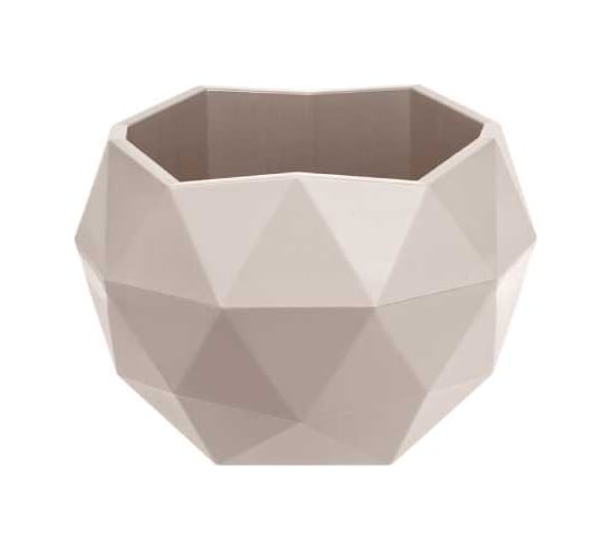 Изображение товара Кашпо bmc Топаз пудра, d180 мм, h124 мм, 1 л КШ-3011 071494